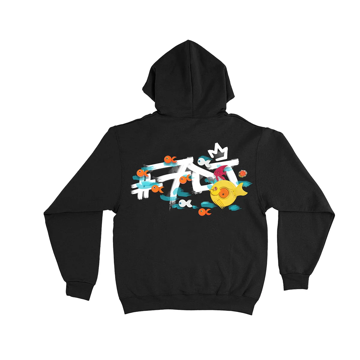 Maluma - #7DJ Black Logo Hoodie - Image 2