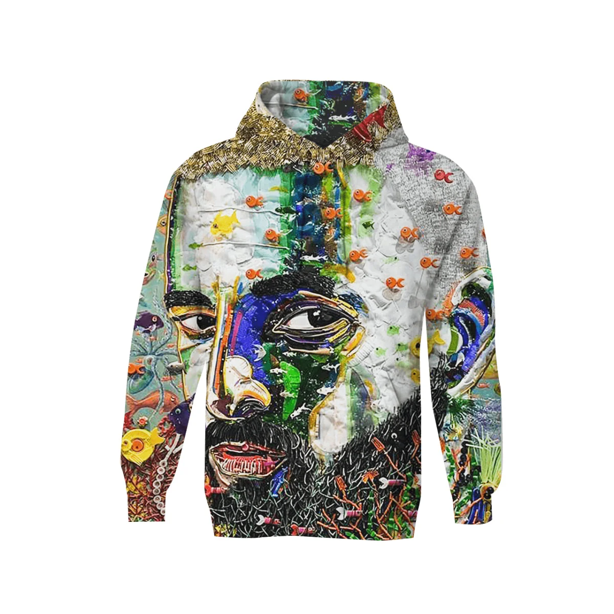 Maluma - #7DJ Portrait All-Over Hoodie