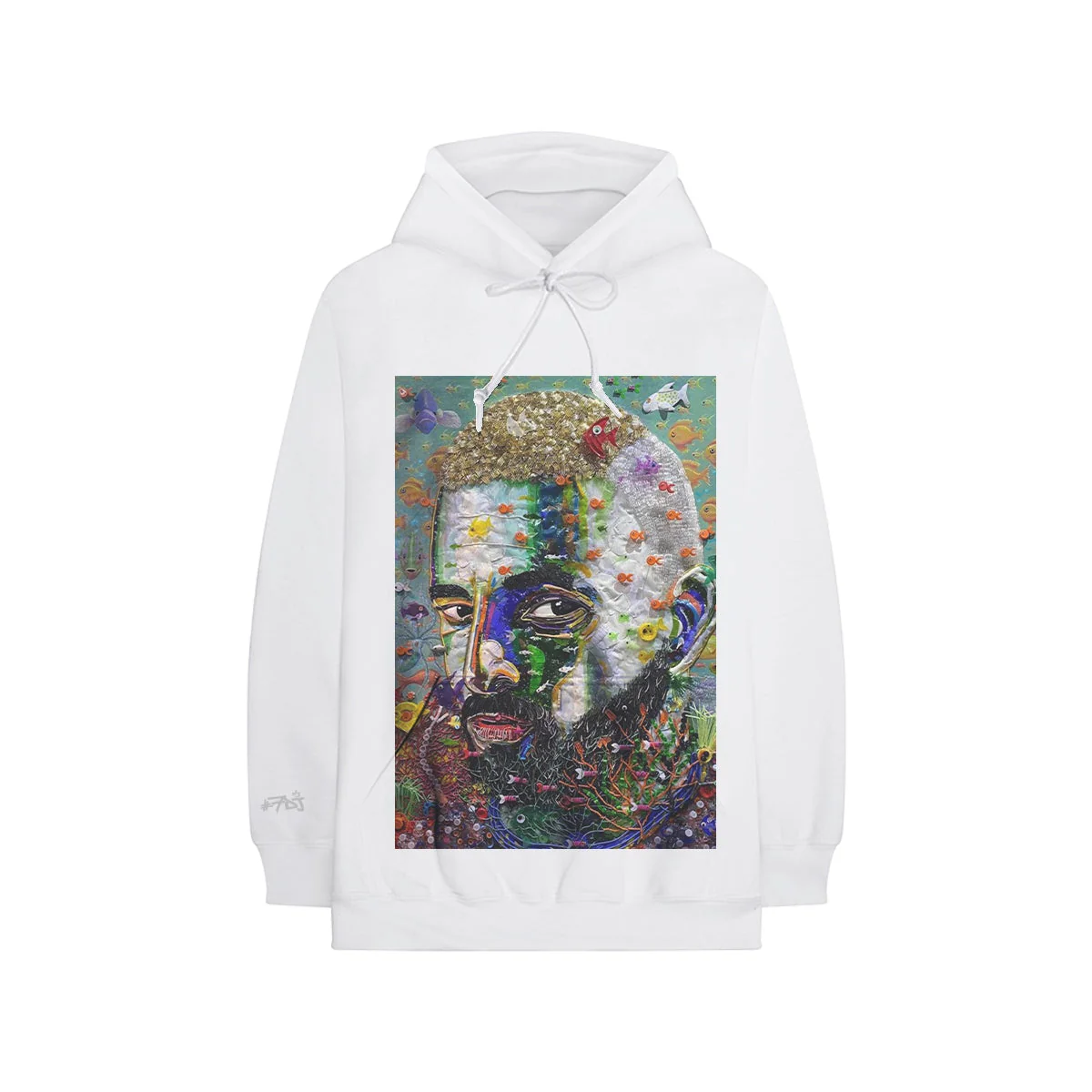 Maluma - #7DJ Portrait White Hoodie