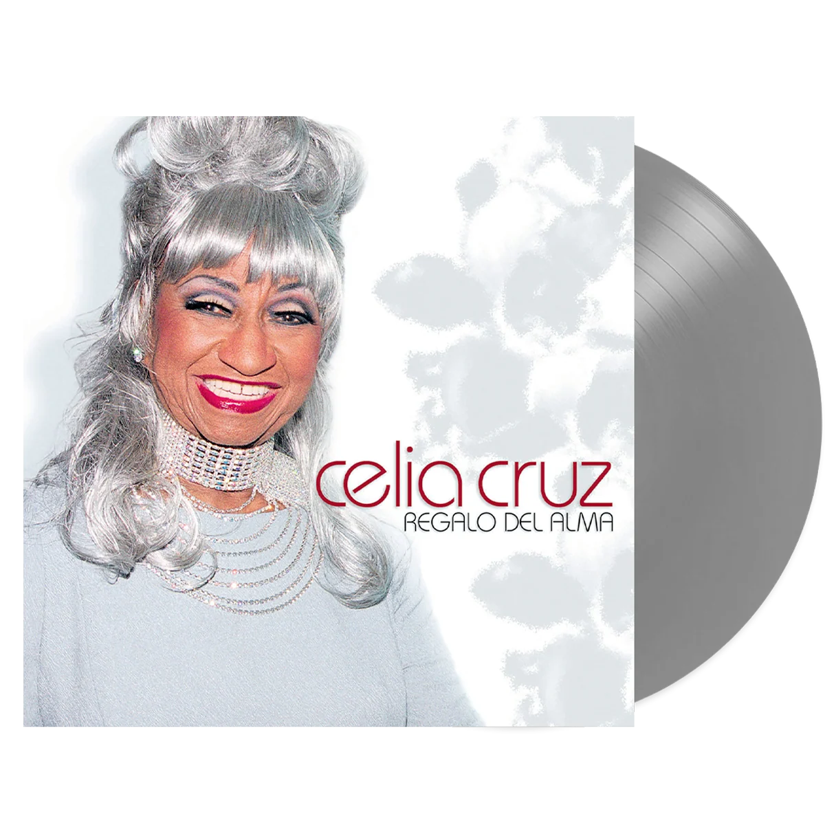 Celia Cruz - Regalo del Alma Vinyl 2LP (Silver) - Image 2