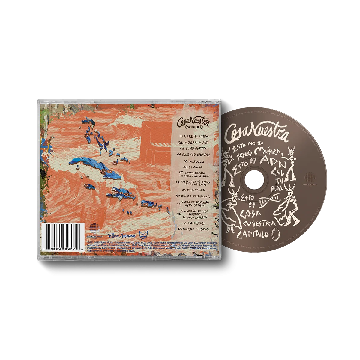 Rauw Alejandro - Cosa Nuestra: Capítulo 0 CD - Image 2