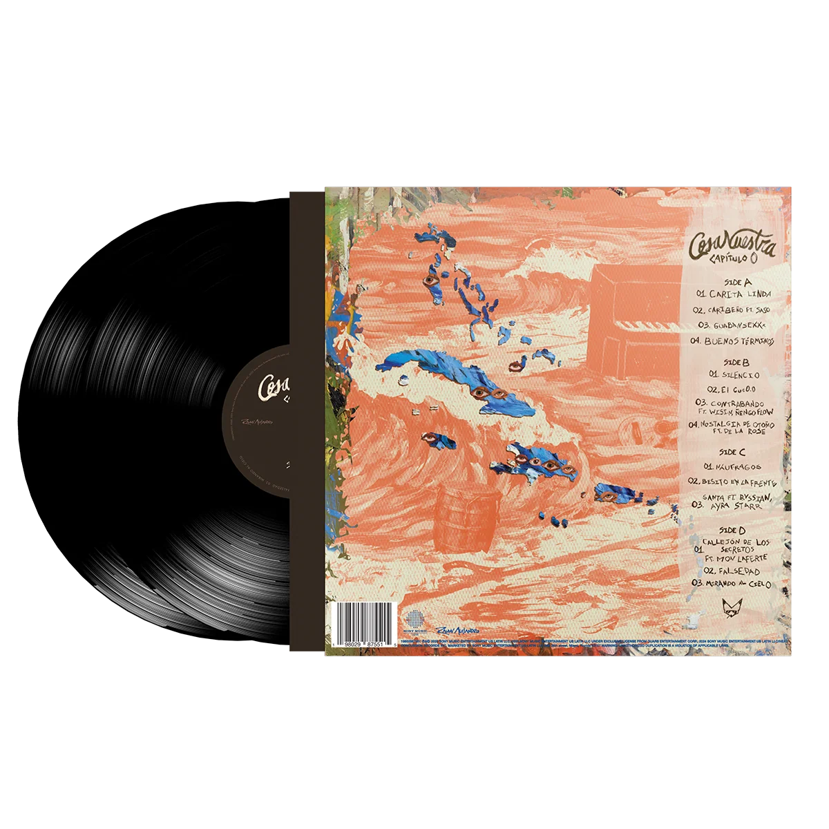 Rauw Alejandro - Cosa Nuestra: Capítulo 0 Vinyl 2LP (D2C Exclusive) - Image 2