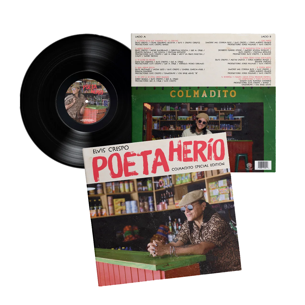 Elvis Crespo - Poeta Herío Vinyl (Colmadito Special Edition) - Image 2