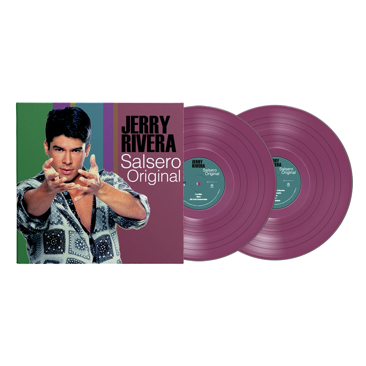 Jerry Rivera - El Bebe…..Salsero Original Orchid Vinyl 2LP