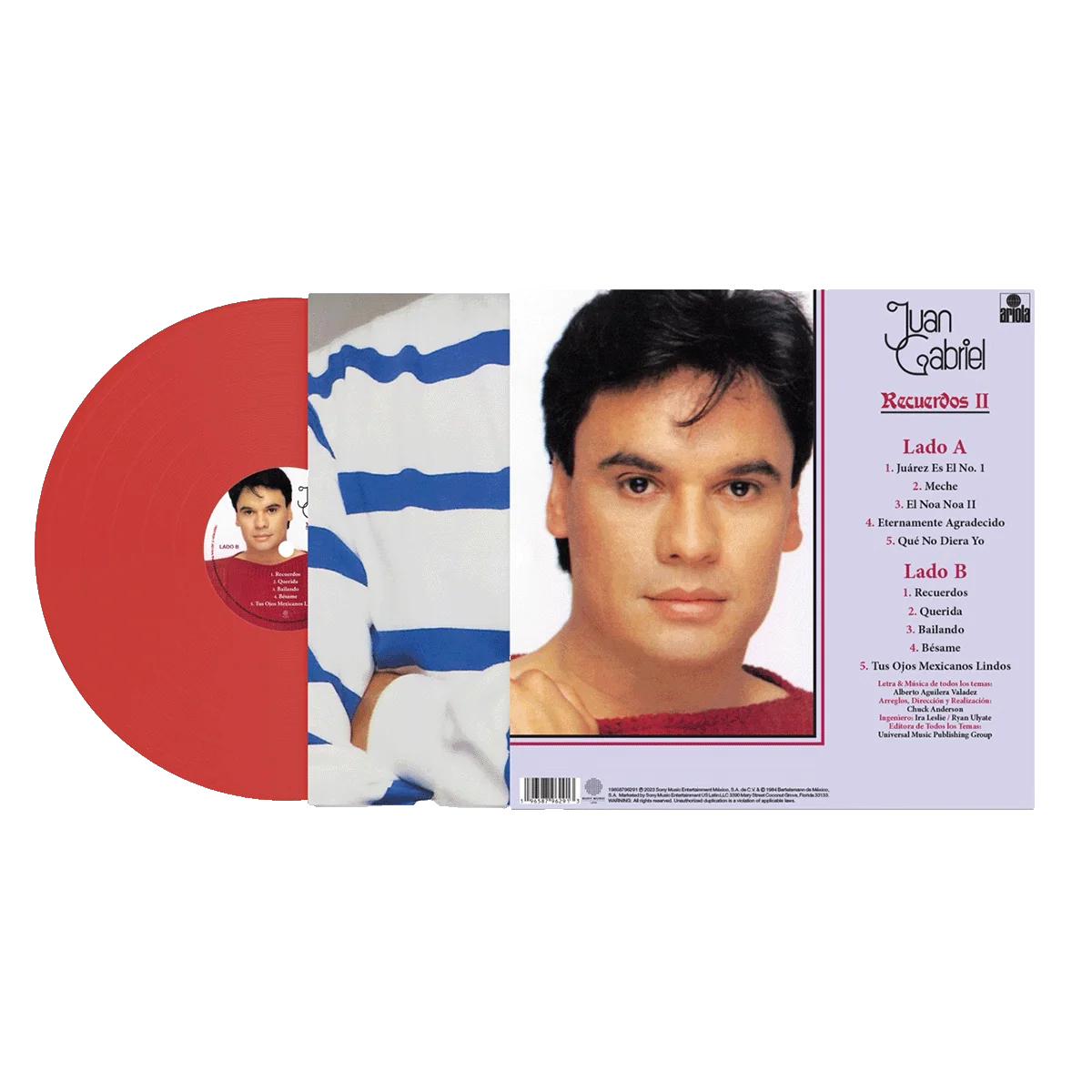 Juan Gabriel - Recuerdos II Vinyl - Image 2