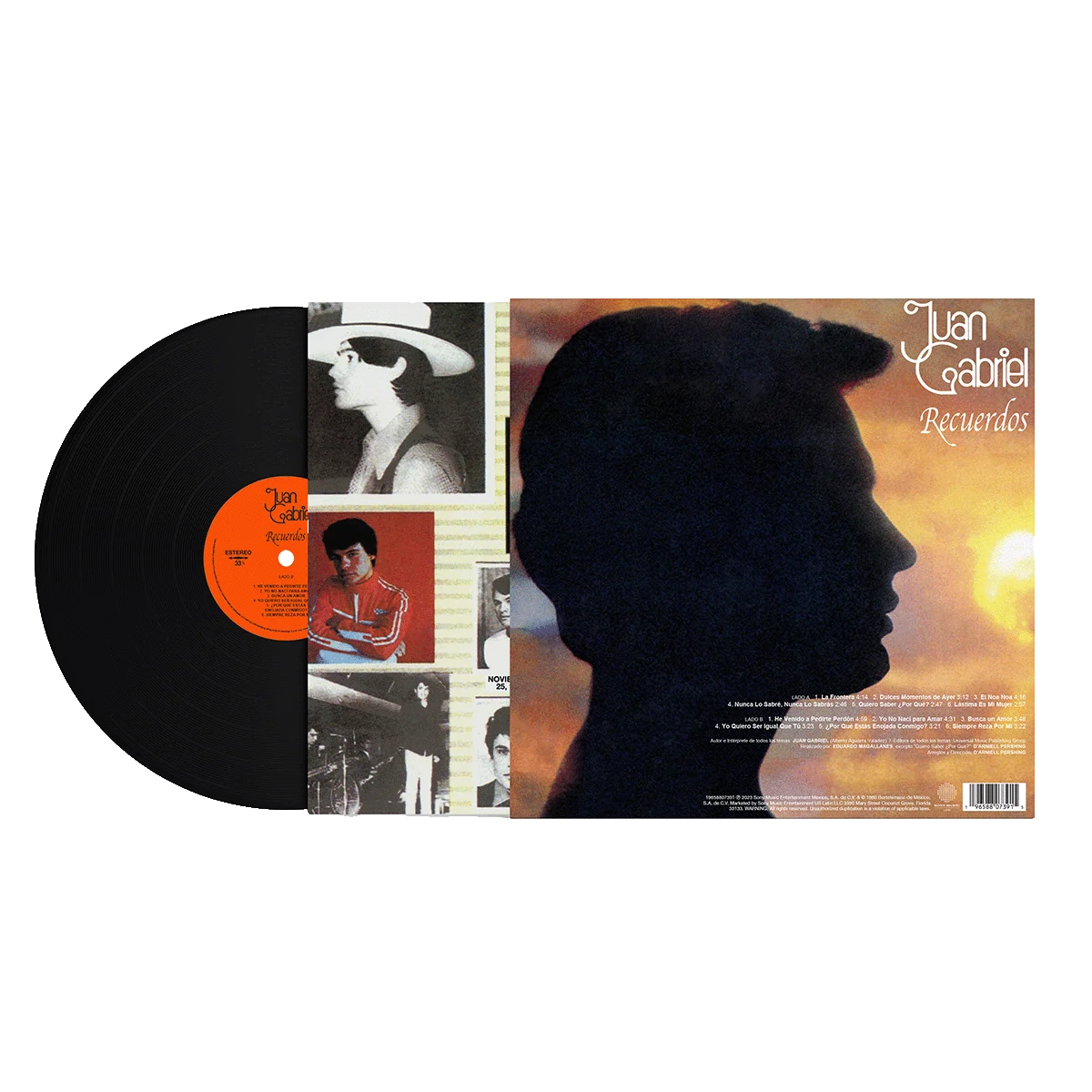 Juan Gabriel - Recuerdos Vinyl - Image 2