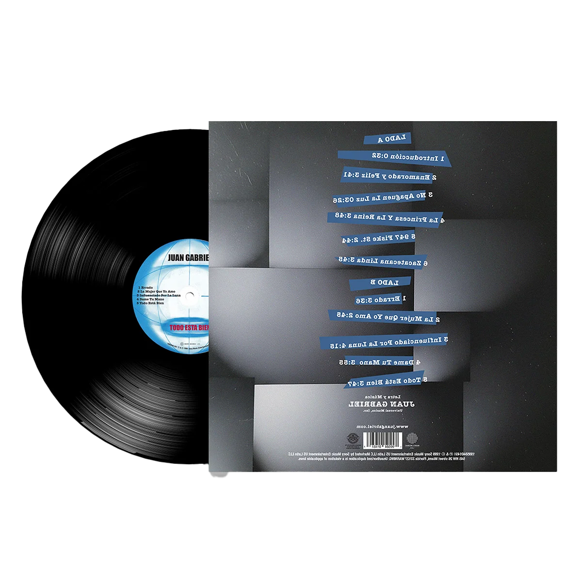 Juan Gabriel - Todo Está Bien Vinyl - Image 2