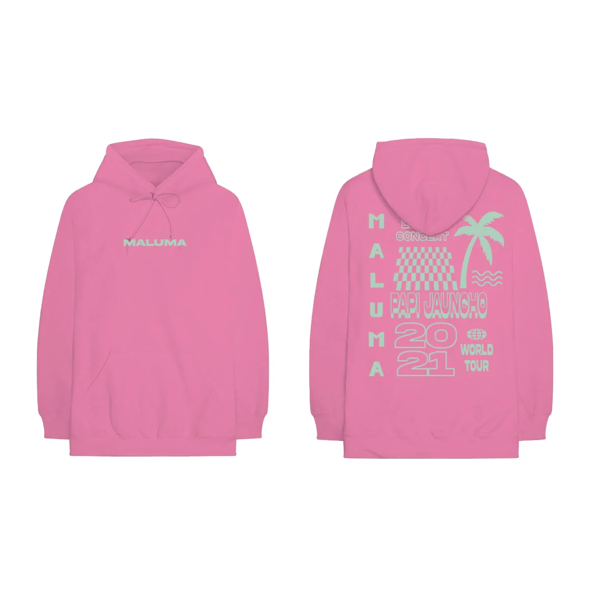 Maluma Papi Juancho 2021 World Tour Azalea Pullover Hoodie