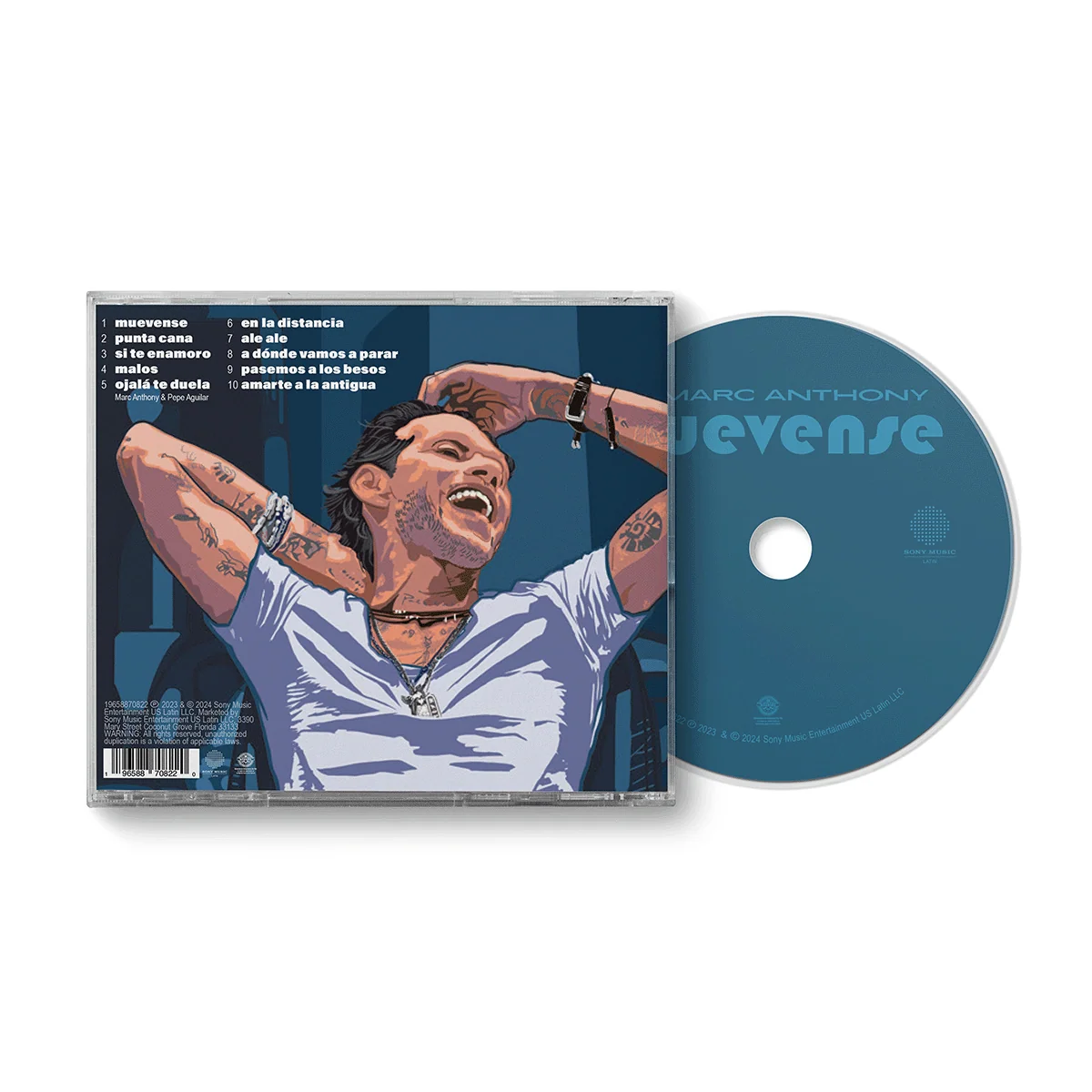 Marc Anthony - Muevense CD - Image 3
