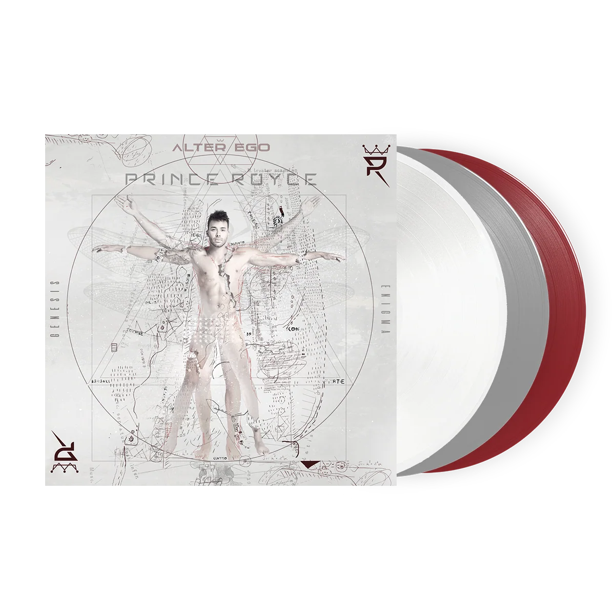Prince Royce - Alter Ego - Vinyl 3LP (Clear/Milky/Ruby)