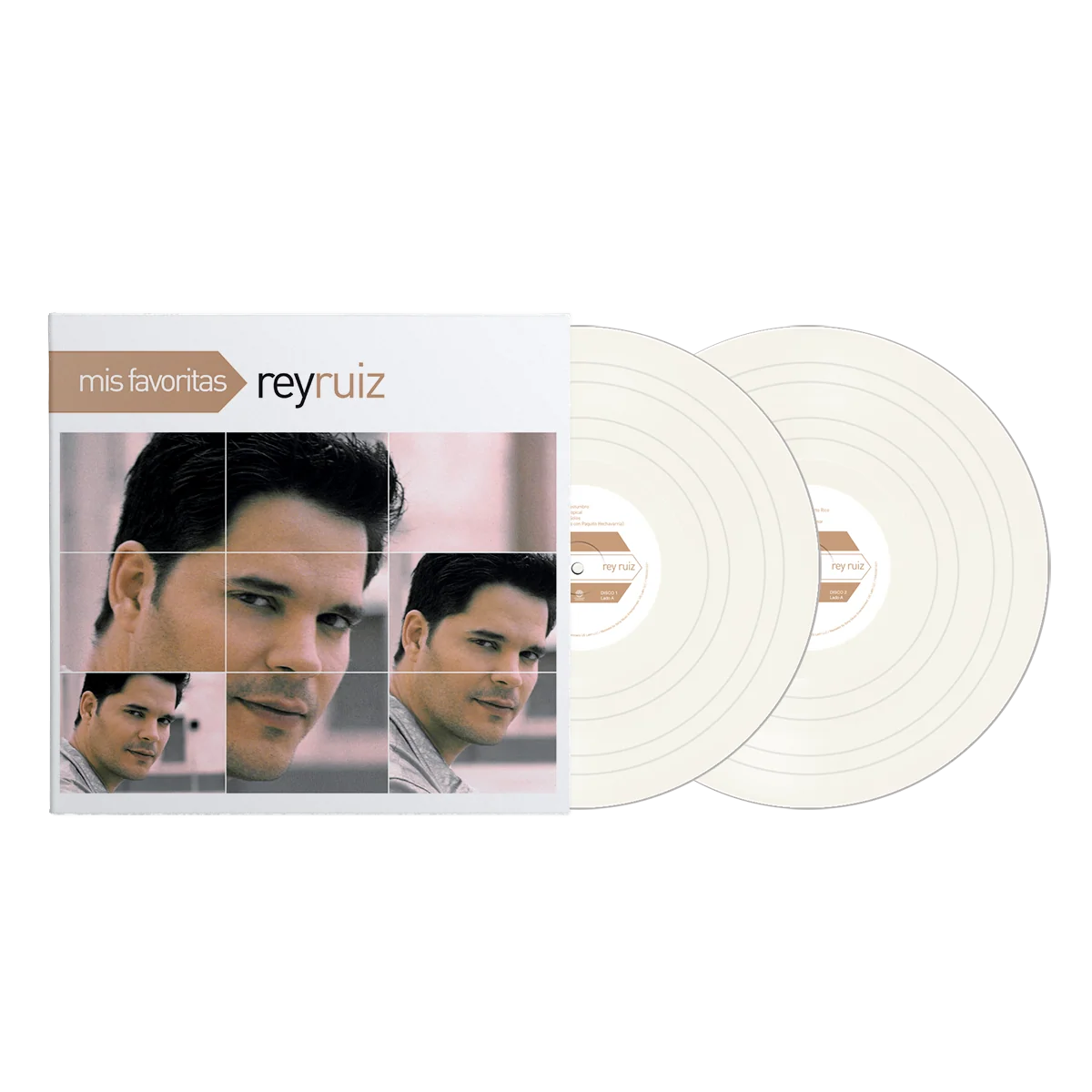 Rey Ruiz - Mis Favoritas Light Beige Vinyl 2LP