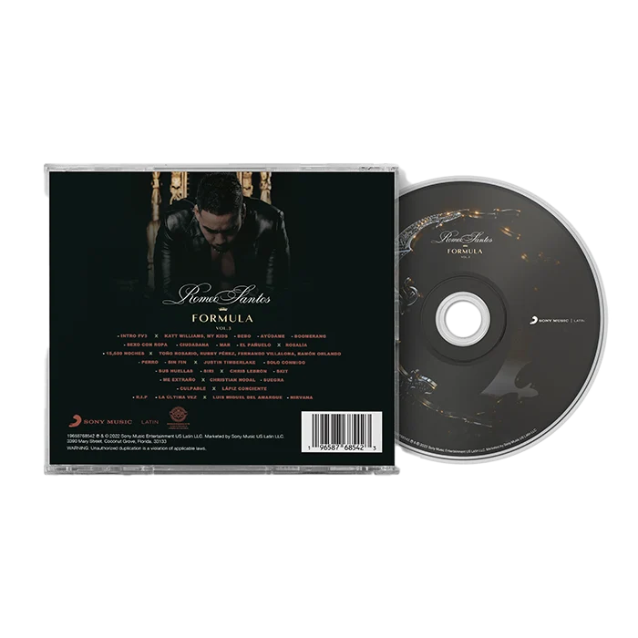 Romeo Santos - Fórmula, Vol. 3 CD - Image 3