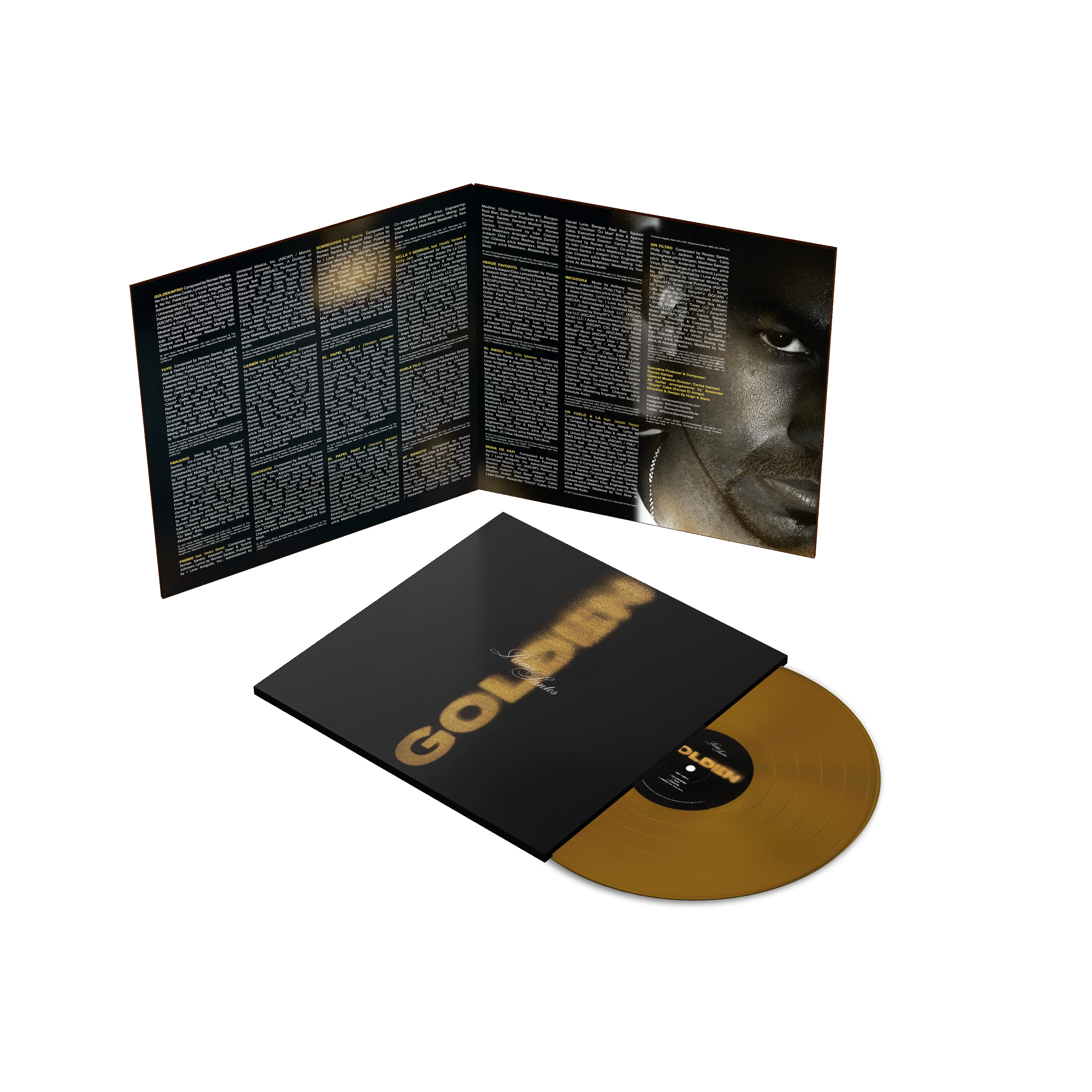 Romeo Santos - Golden Vinyl 2LP - Image 2