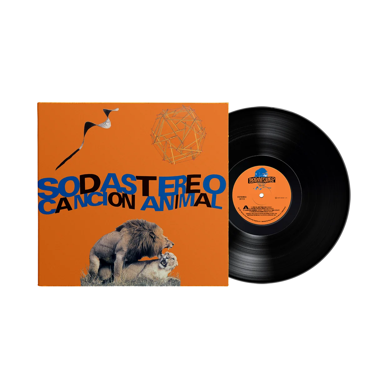Soda Stereo - Cancion Animal 1LP Vinyl