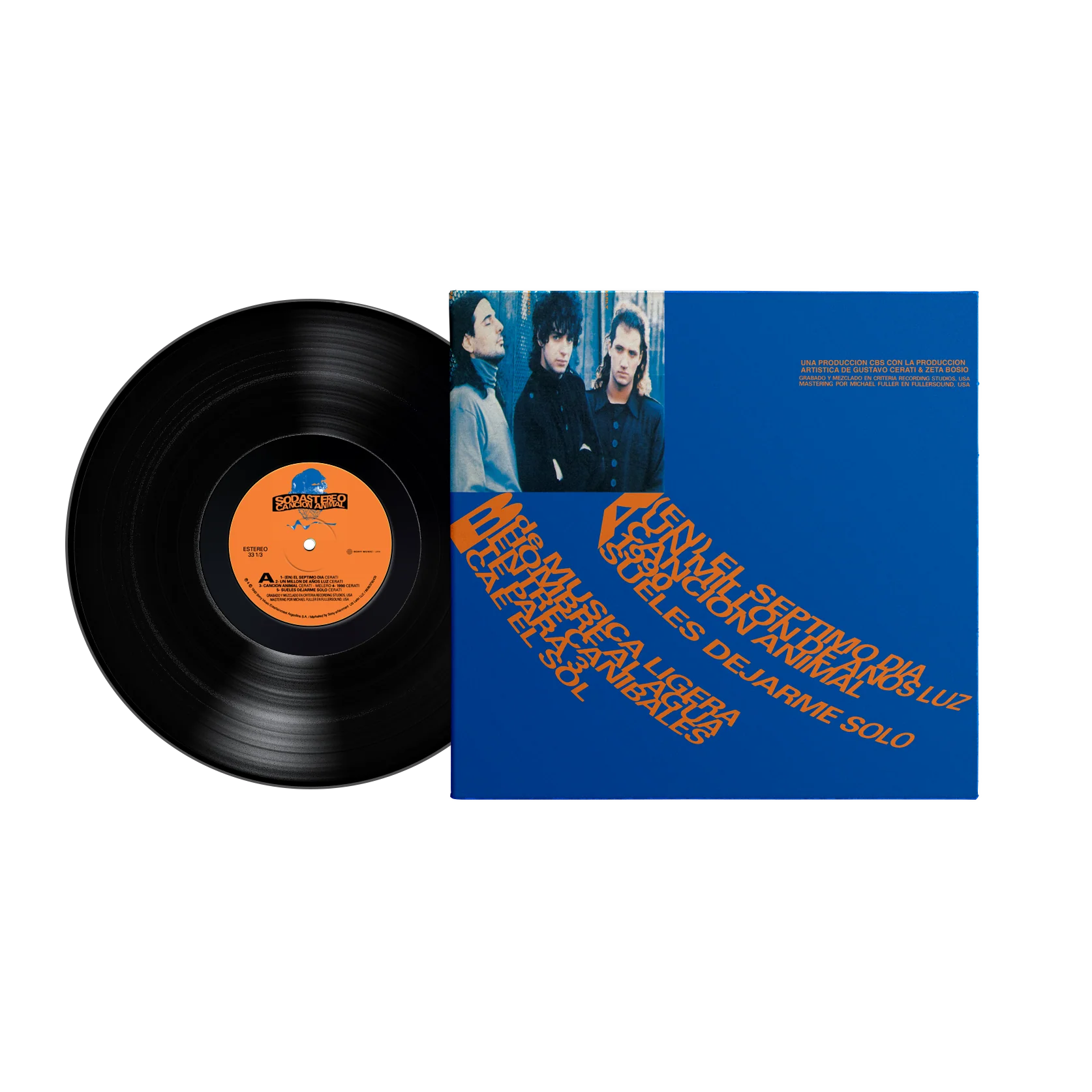 Soda Stereo - Cancion Animal 1LP Vinyl - Image 2