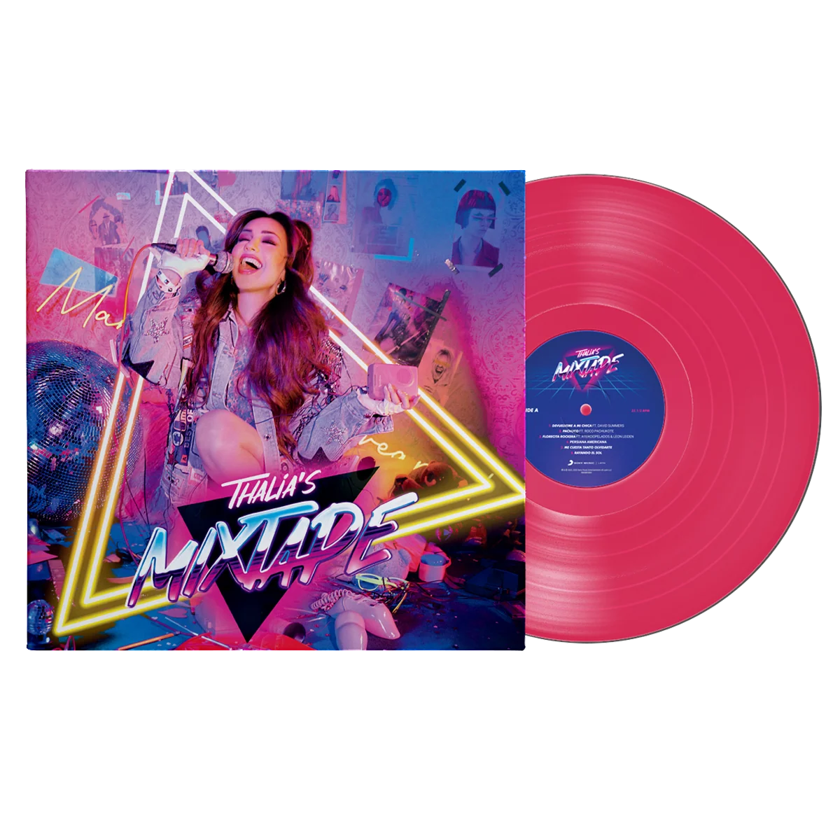 Thalia's Mixtape - Magenta Vinyl LP
