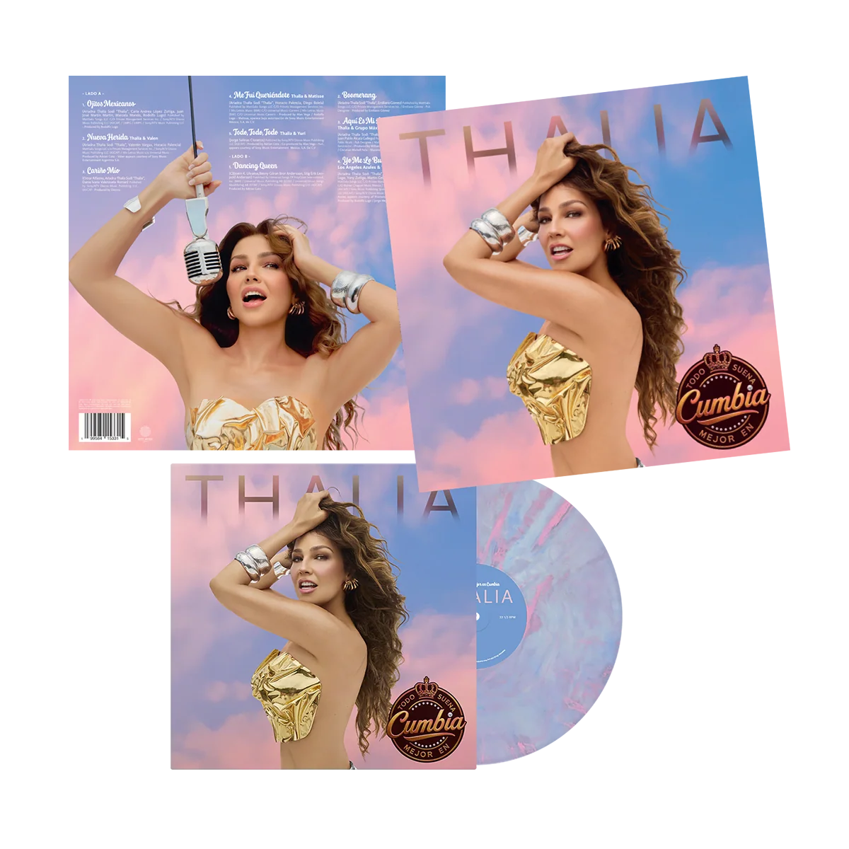 TODO SUENA MEJOR EN CUMBIA - Mystery Color Vinyl LP (Autographed - D2C Exclusive) - Image 3