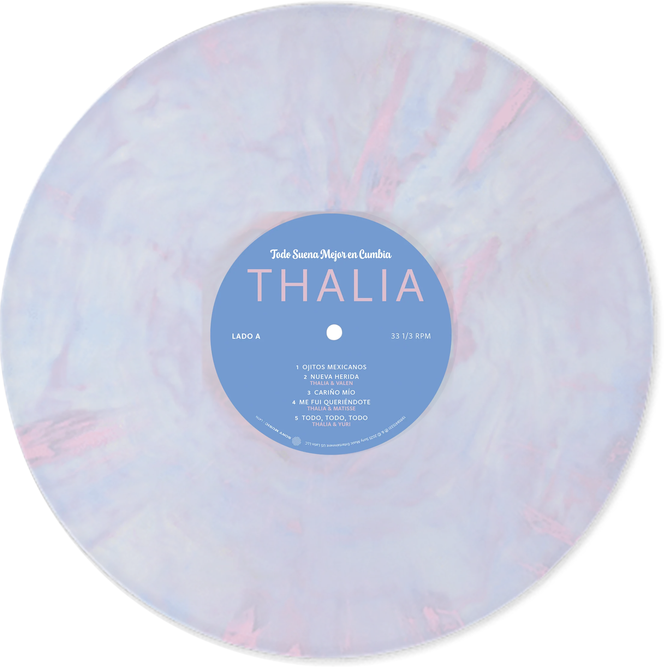 TODO SUENA MEJOR EN CUMBIA - Mystery Color Vinyl LP (Autographed - D2C Exclusive) - Image 7