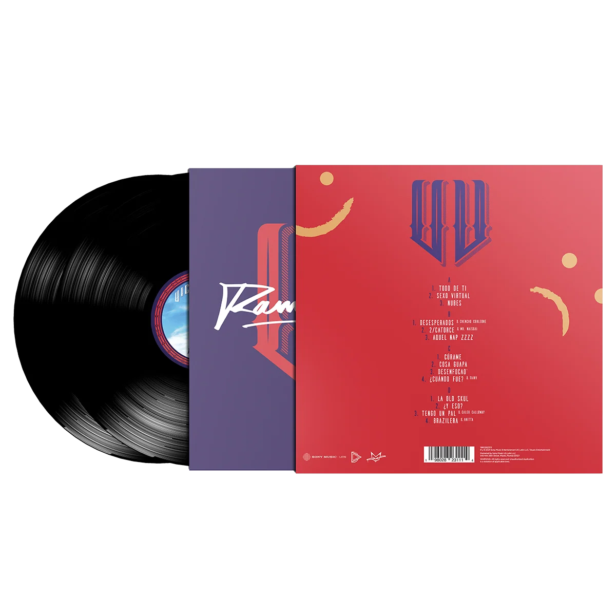 Rauw Alejandro - VICE VERSA Vinyl 2LP - Image 3