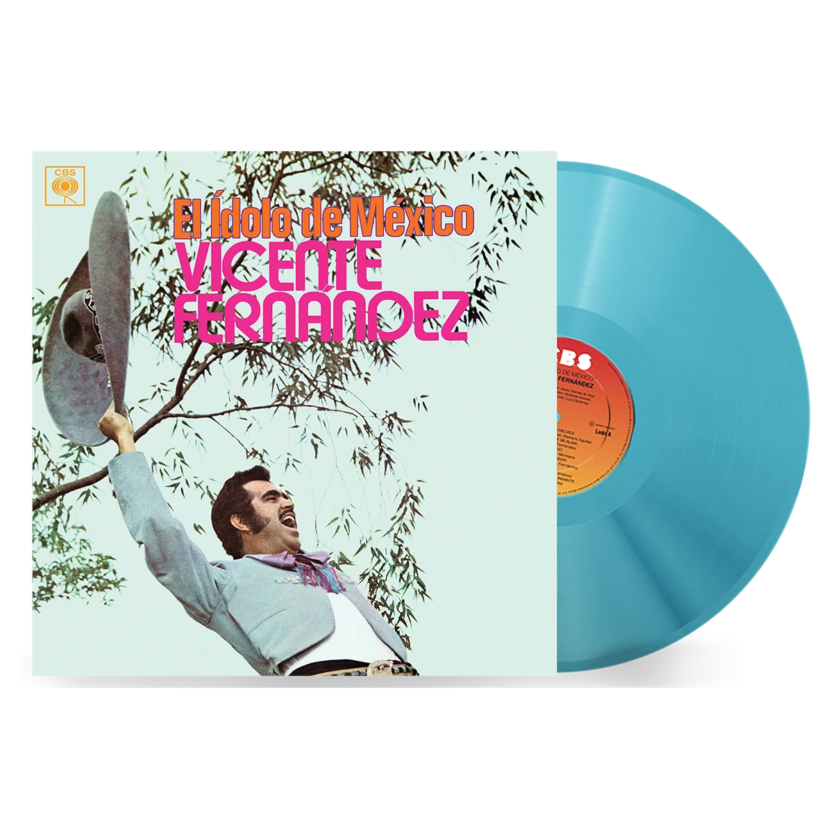 Vicente Fernández - El Idolo De Mexico Vinyl (Transparent Blizzard)